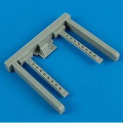 Quickboost 48456 1/48 Bf 109e Air Intake And Cover Injection For Eduard