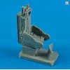 Quickboost 48521 1/48 F-102a Delta Dagger Seat With Safety Belts Accessories Kit