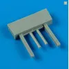 Quickboost 48536 1/48 Mirage Iii Gun Barrels For Eduard Hobby Boss Accessories