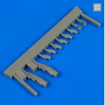 Quickboost 48544 1/48 Ea-6b Prowler Air Scoops For Kinetic Accessories Kit