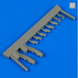 Quickboost 48544 1/48 Ea-6b Prowler Air Scoops For Kinetic Accessories Kit