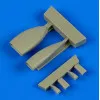 Quickboost 48585 1/48 Ov-1 Mohawk Air Intakes For Roden Accessories For Aircraft