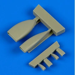 Quickboost 48585 1/48 Ov-1 Mohawk Air Intakes For Roden Accessories For Aircraft