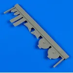 Quickboost 48592 1/48 N1k1 Shiden Undercarriage Covers For Hasegawa Accessories