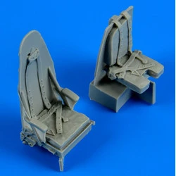 Quickboost 48593 1/48 Mosquito Mk Iv Seats With Safety Belts For Tamiya