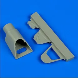 Quickboost 48637 1/48 Messerschmitt Bf 109g - Opened Cockpits Rear Bulkhead Eq. Mw50 Or Gm1 For Eduard