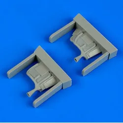 Quickboost 48644 1/48 Lavochkin La-5 Exhaust For Zvezda Accessories For Aircraft