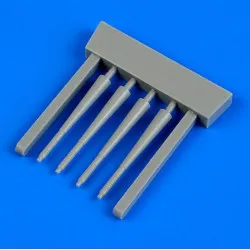 Quickboost 48657 1/48 Supermarine Spitfire Mk.v Gun Barrels For Tamiya