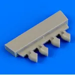 Quickboost 48700 1/48 Douglas Sbd-5 Dauntless Exhaust For Accurate Miniatures