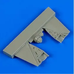 Quickboost 48711 1/48 Mikoyan-gurevich Mig-21mf Fishbed Parachute For Eduard