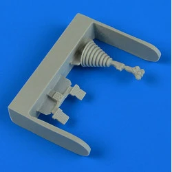 Quickboost 48722 1/48 Su-25k Frogfoot Control Lever And Pedals For Kp Or Smer