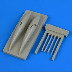 Quickboost 48741 1/48 Gloster Gladiator Gun Pods For Roden Or Eduard Accessories