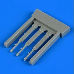 Quickboost 48765 1/48 Gloster Javelin Control Lever For Airfix Accessories Kit