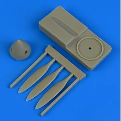 Quickboost 48783 1/48 P-40b/C Warhawk Propeller W/Tool For Bronco Accessories