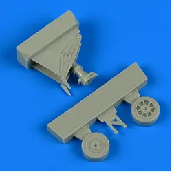 Quickboost 48806 1/48 A-1h Skyraider Tailwheel For Tamiya Accessories Kit