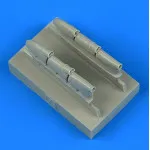 Quickboost 48866 1/48 Spitfire Mk I Exhaust For Tamiya Accessories For Aircraft