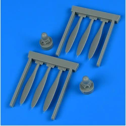 Quickboost 48936 1/48 A-26 Invader Propeller For Icm Accessories For Aircraft