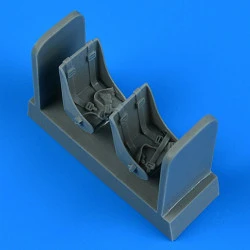 Quickboost 48946 1/48 Fokker G-1 Seat With Seatbelts For Mikromir Accessories