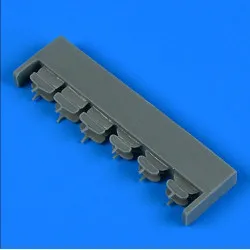 Quickboost Qb48991 1/48 Modern Aircraft Cockpit Mirrors Accessories For Aircraft