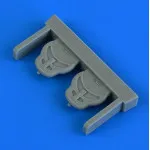 Quickboost Qb49024 1/48 North American Rockwell Ov-10 Bronco Fod Covers For Icm