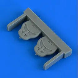 Quickboost Qb49024 1/48 North American Rockwell Ov-10 Bronco Fod Covers For Icm