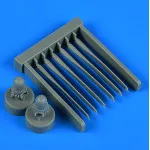 Quickboost 49048 1/48 B-25j Mitchell Propellers For Hk Model Accessories Kit