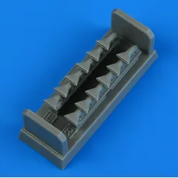 Quickboost 49129 1/48 P-39 Airacobra Mk.i Exhaust For Hasegawa
