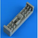 Quickboost 49170 1/48 Sepecat Jaguar Gr 1/Gr 1a Air Scoops And Fuel Dumpers Accessories Kit