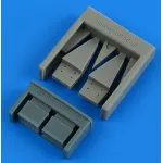 Quickboost 49171 1/48 Sepecat Jaguar Gr 1/Gr 1a Chaff And Flare Dispensers Accessories Kit