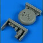 Quickboost 49178 1/48 Ah-64d Longbow Apache An/Apg-78 Fire Control Radar For Hasegawa