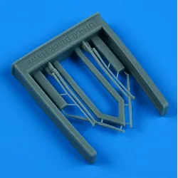 Quickboost 49183 1/48 Uh-60a Black Hawk Wipers For Icm