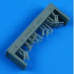 Quickboost 49185 1/48 Mig-21f-13 Antennas And Sensors For Eduard