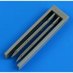 Quickboost 49201 1/48 Su-25 Frogfoot Apu-60-im Missile Adapters For Zvezda