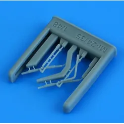 Quickboost 49226 1/48 Mil Mi-24d/P/Mi-35m Wipers Accessories Kit