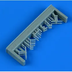 Quickboost 49260 1/48 Mig-21mf Antennas And Sensors For Rfm