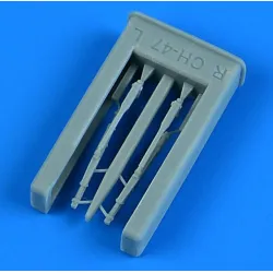 Quickboost 49261 1/48 Ch-47 Chinook Wipers For Italeri