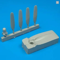 Quickboost 72009 1/72 P-47 Thunderbolt Propeller Hamilton Accessories Kit