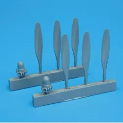 Quickboost 72010 1/72 B-25 Mitchell Propellers Accessories For Aircraft