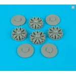 Quickboost 72049 1/72 B-17 Engines For Academy Accessories For Aircraft