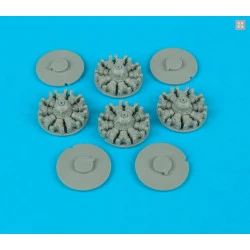 Quickboost 72049 1/72 B-17 Engines For Academy Accessories For Aircraft