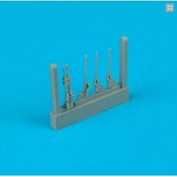Quickboost 72054 1/72 Junkers Ju 88a-4 Gun Barrels For Hasegawa Accessories Kit