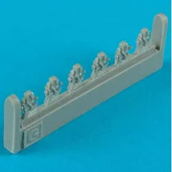 Quickboost Qb72064 1/72 Wwii German Revi C/12d Gunsights Fw 190a-2/A-6, Bf 109e/F/G-2/G-6, Bf 110, Ju 87