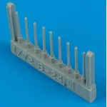Quickboost 72141 1/72 B-24d Liberator Gun Barrels For Hasegawa Accessories Kit