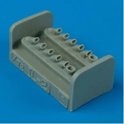 Quickboost 72181 1/72 Ilyushin Il-2 Exhaust For Academy Accessories Kit