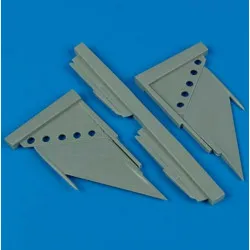 Quickboost 72207 1/72 Mig-21mf/Bis/Smt Correct Stabilizers For Fujimi