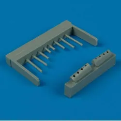 Quickboost 72239 1/72 P-47 Thunderbolt Gun Barrels For Tamiya Accessories Kit