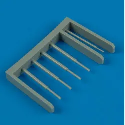 Quickboost 72243 1/72 A-1 Skyraider Gun Barrels And Pitote Tube For Hasegawa