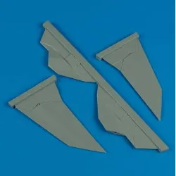 Quickboost Qb72284 1/72 Lockheed F-117a Nighthawk Vertical Fin For Hasegawa