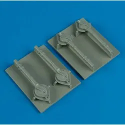 Quickboost 72307 1/72 B-24 Liberator Turbo-supercharger Cover Accessories Kit