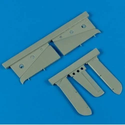 Quickboost 72346 1/72 F6f Hellcat Separated Tail Planes For Eduard